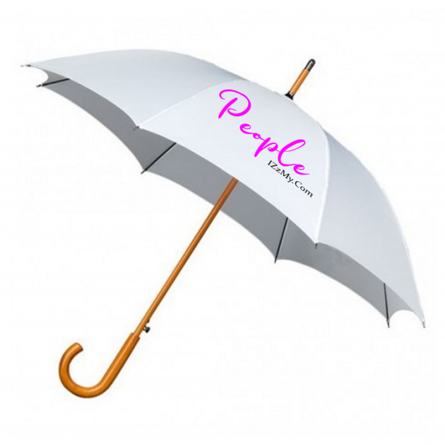 Parapluie Blanc People IZzMy.Com